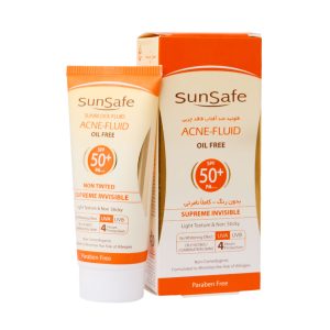 فلوئید ضد آفتاب فاقد چربی SPF50 سان سیف